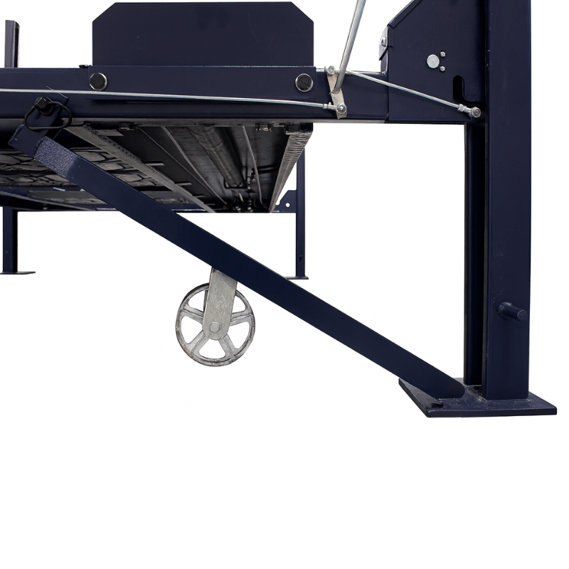Eagle MS-8000 8000lbs 4-Post Storage Car Lift Lower Part View