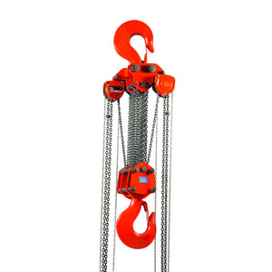Elephant H100 44,000lb Chain Hoist - Side View