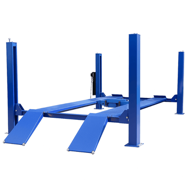Tuxedo FP12K-K 4 Post Car Lift Side View