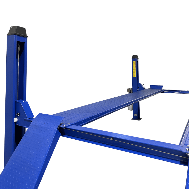 FP12K-K 4 Post Car Lift ramp View