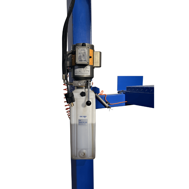 FP14K, 14,000 lb 4 Post Car Lift - Chain Driven Oil Tank View