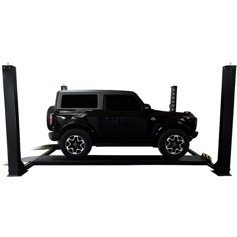 FP9K DX XLT 9,000 Full Side View with Car by Tuxedo