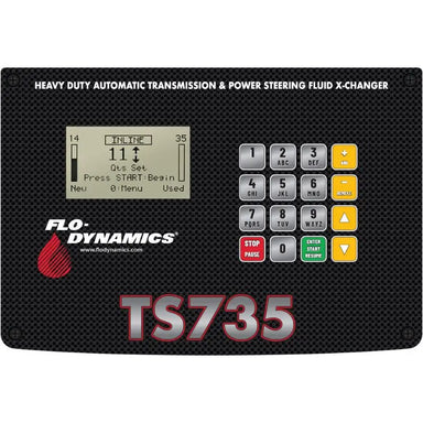 ATF Inline Exchanger TS735 LCD View