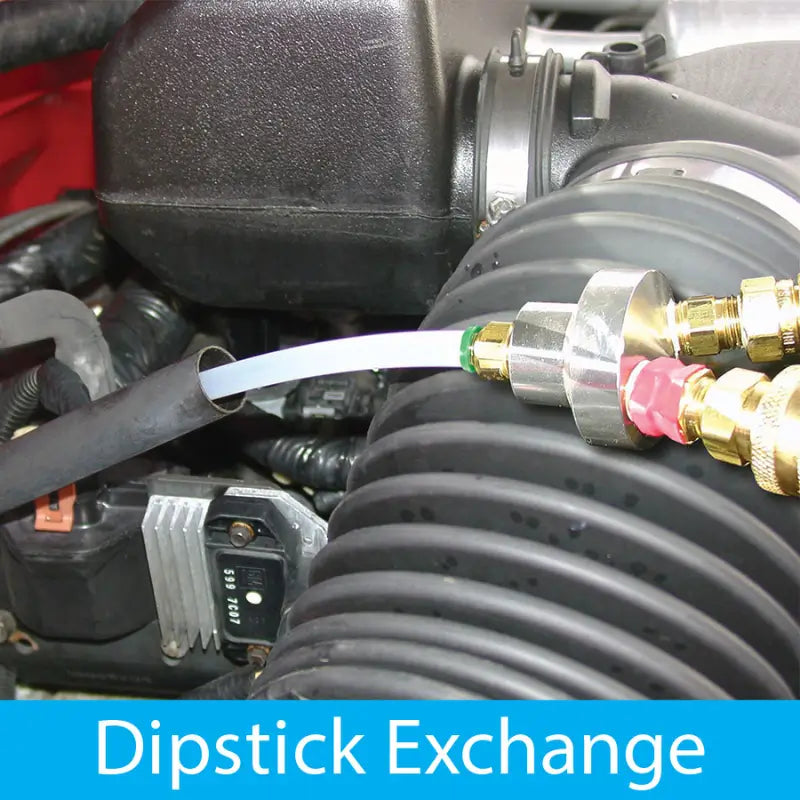 TSD450TS ATF Inline & Dipstick Exchanger w/ Touch Screen by Flo-Dynamics Extraction View