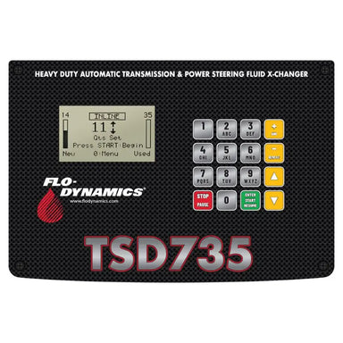 ATF Inline and Dipstick TSD735  Exchanger LCD View