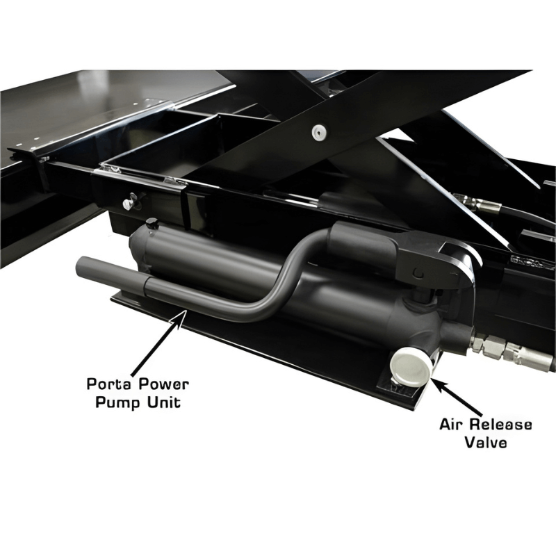 Atlas Garage PRO8000 4 Post Lift + (2) ProJack35 Sliding Jack Combo