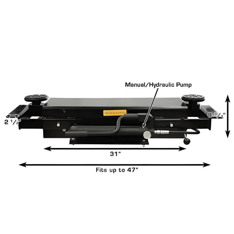 ProJack35 Sliding Jack Side View