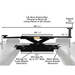 ProJack35 Sliding Jack With Dimensions View