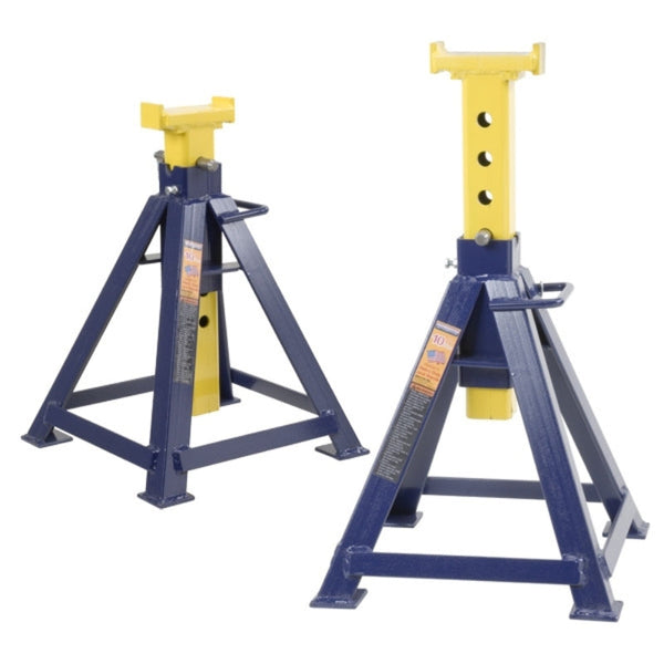 Hein-Werner HW93512, 10 Ton Jack Stands - High Reach — HeavyLiftDirect