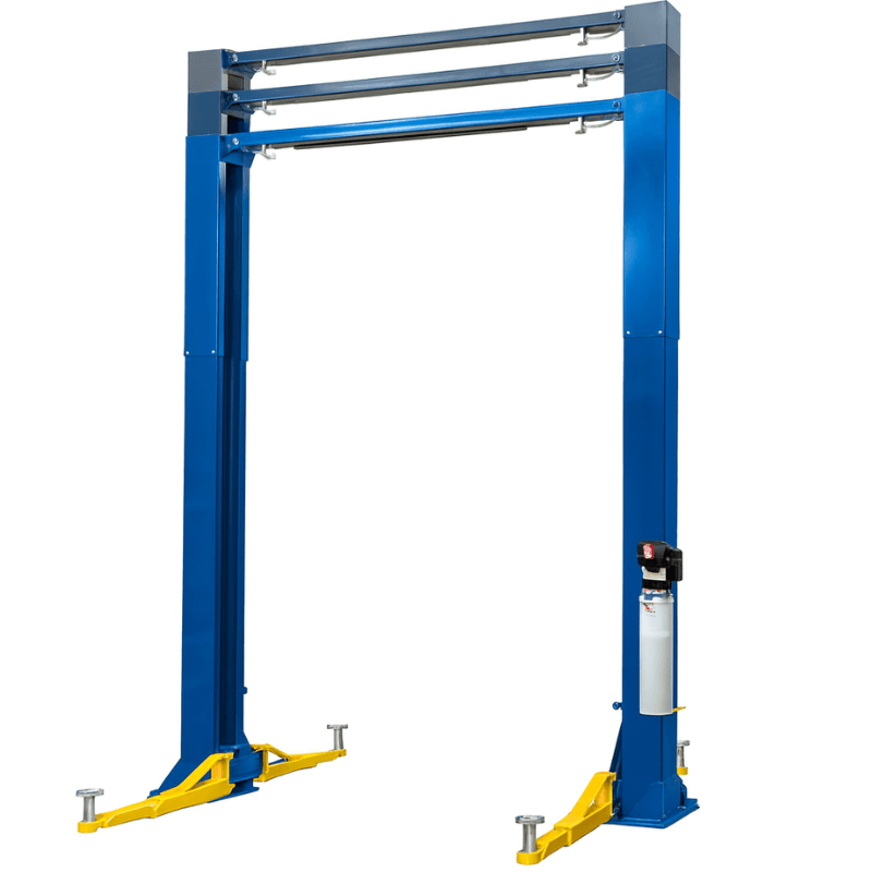 EELS744A 16,000lb 2 Post Lift Front View