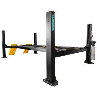 18K Four-Post Alignment Lift by Hofmann Side View