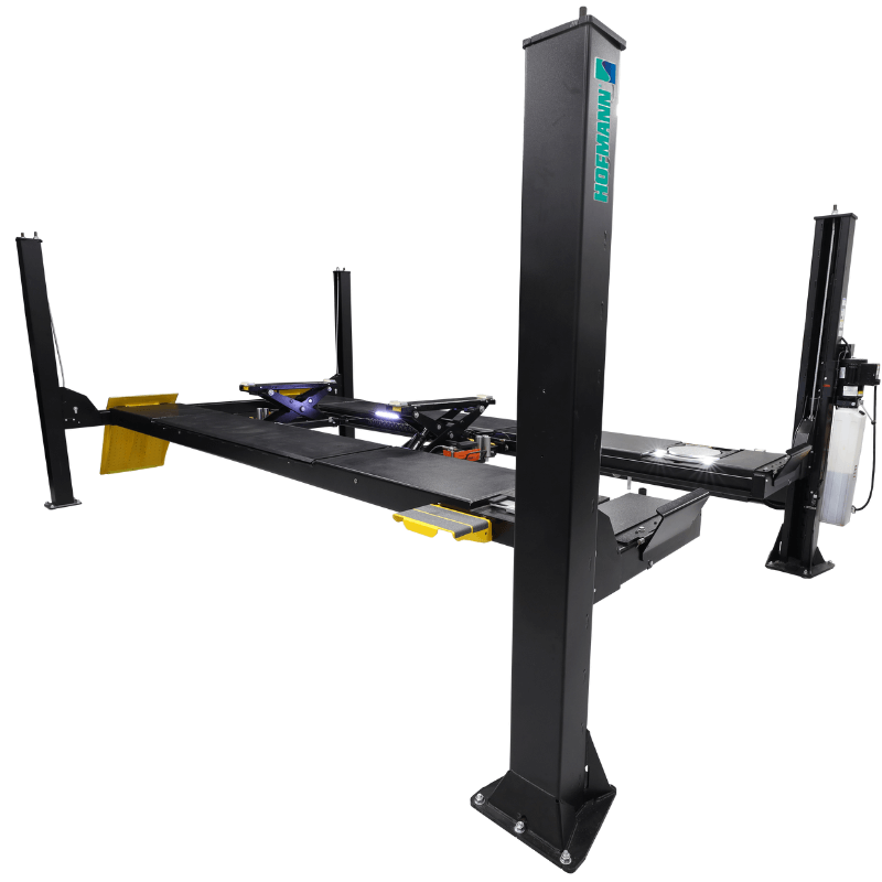 Hofmann EELR708APKG 15K 4 Post Alignment Lift - Includes (2) Rolling Jacks ALI Certified