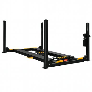 EELR728APKG 4 Post Alignment Lift Side View