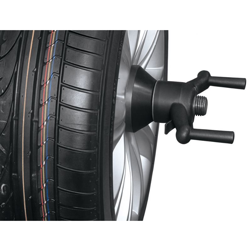 Hofmann Geodyna 7100 Wheel View