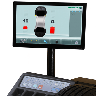 Hofmann Geodyna 7200s Monitor View