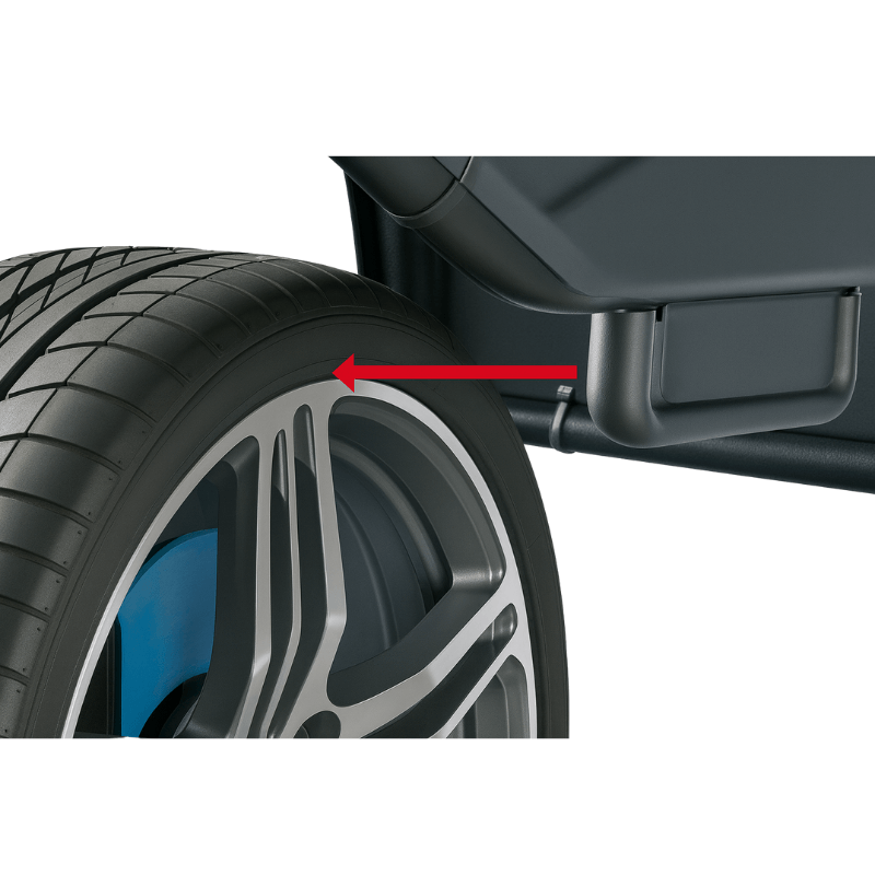 Hofmann Geodyna 7200s Wheel View