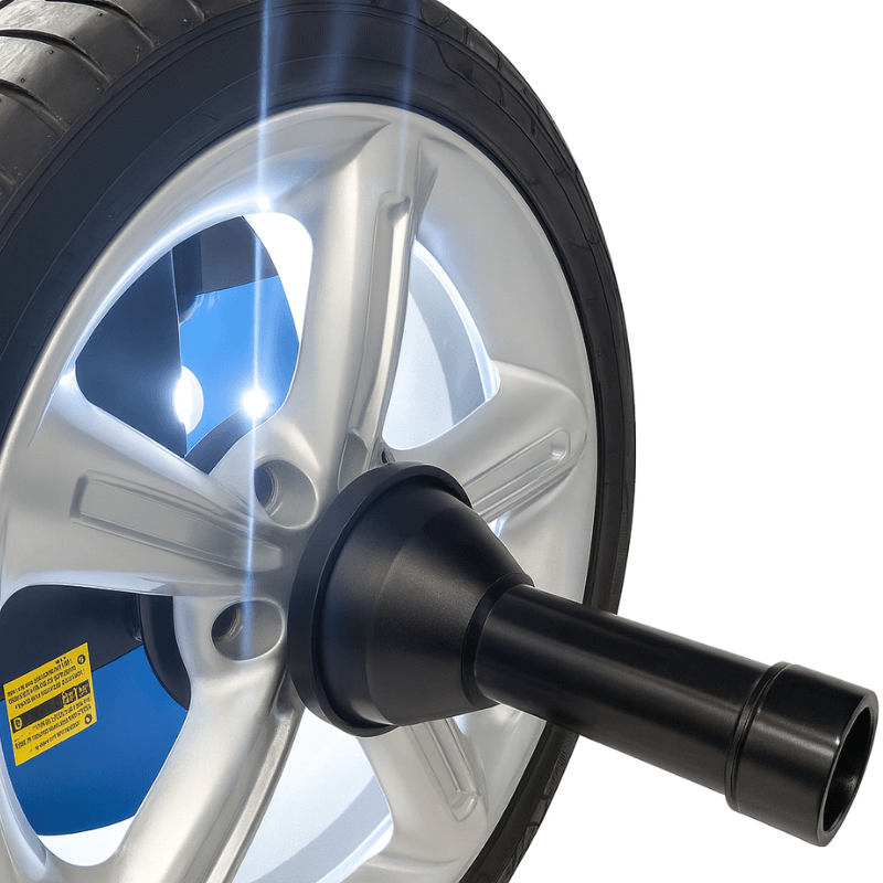 Geodyna 7600p Wheel Balancer with Rim Lighting