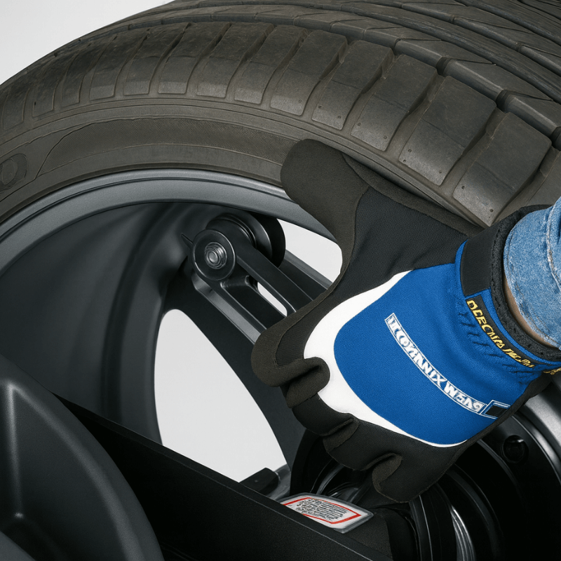 Geodyna 980L Heavy-Duty Wheel Balancer Wheel View