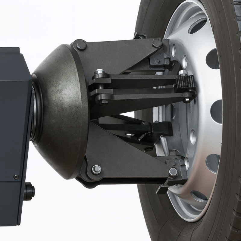 Hofmann Monty 3850 Heavy-Duty Truck Tire Changer Clamp View