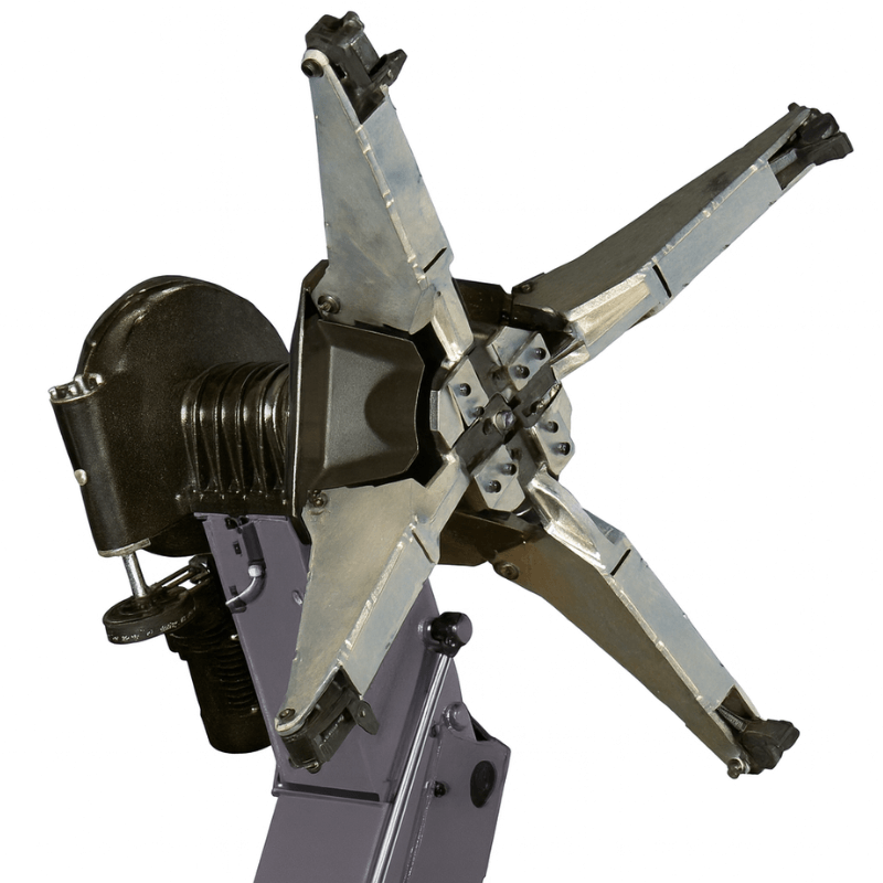 Hofmann Monty 5800B Heavy-Duty Truck Tire Changer Clamp Open View