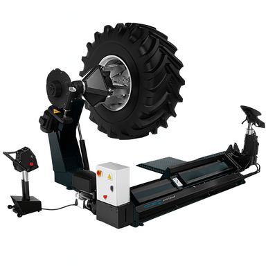 Hofmann Monty 5800B Heavy-Duty Truck Tire Changer Semi Side View