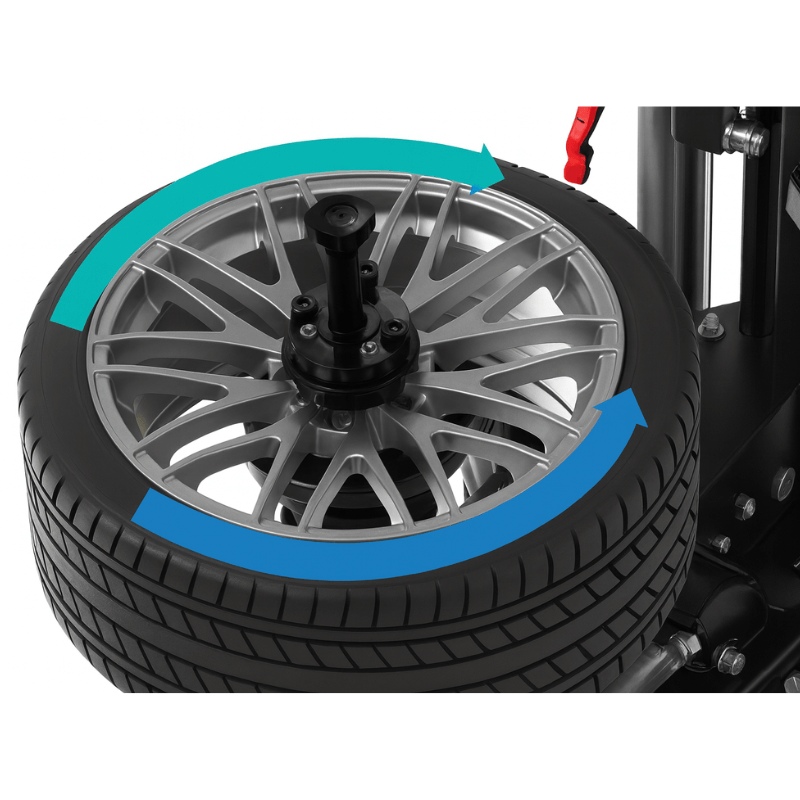 8100S Center-Post Tire Changer SmartSpeed 