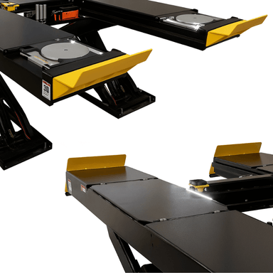 EELR790APKG 14K Scissor Alignment Lift Flush Mount with Lights & Locks Back And Front View