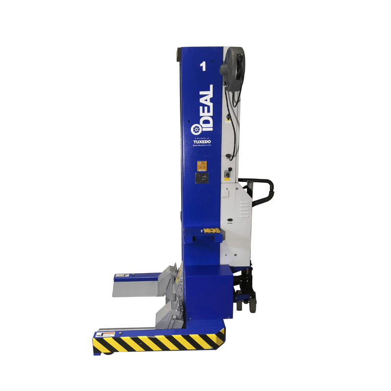 MSC-18K-X-6108 18,000lb Mobile Column Lift Side View