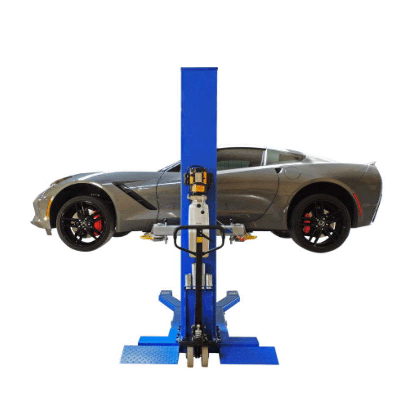 MSC-6KLP 6,000lb Side View with Car