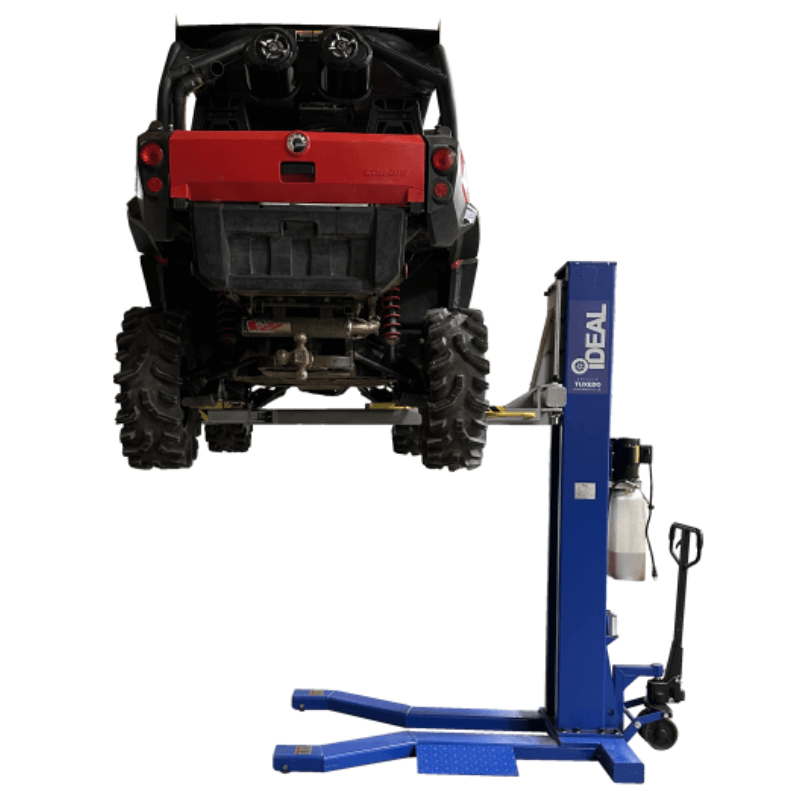 MSC-6KLP 6,000lb Single Side View with Car Lifting