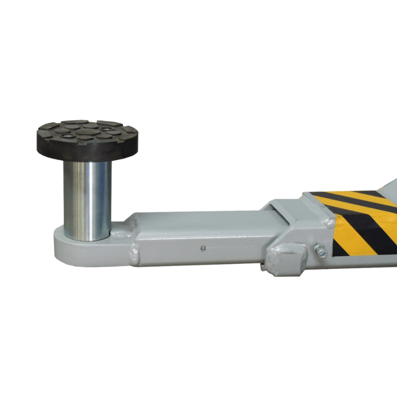 MSC-6KLP 6,000lb Single Post Car Lift Rubber Pad View