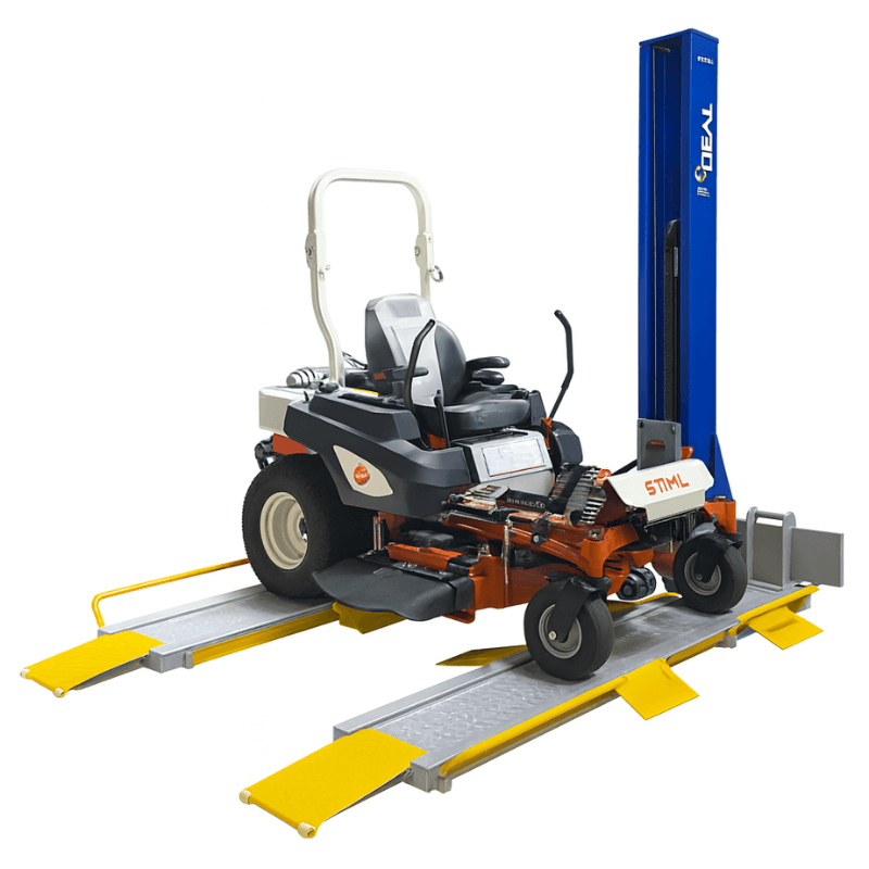 Ideal SC-2K-UTV-X Side View with Vehicle