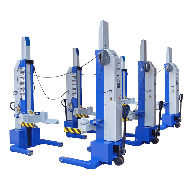 Ideal MSC-18K-X-6108 18,000lb Mobile Column Lift (6-Pack) View