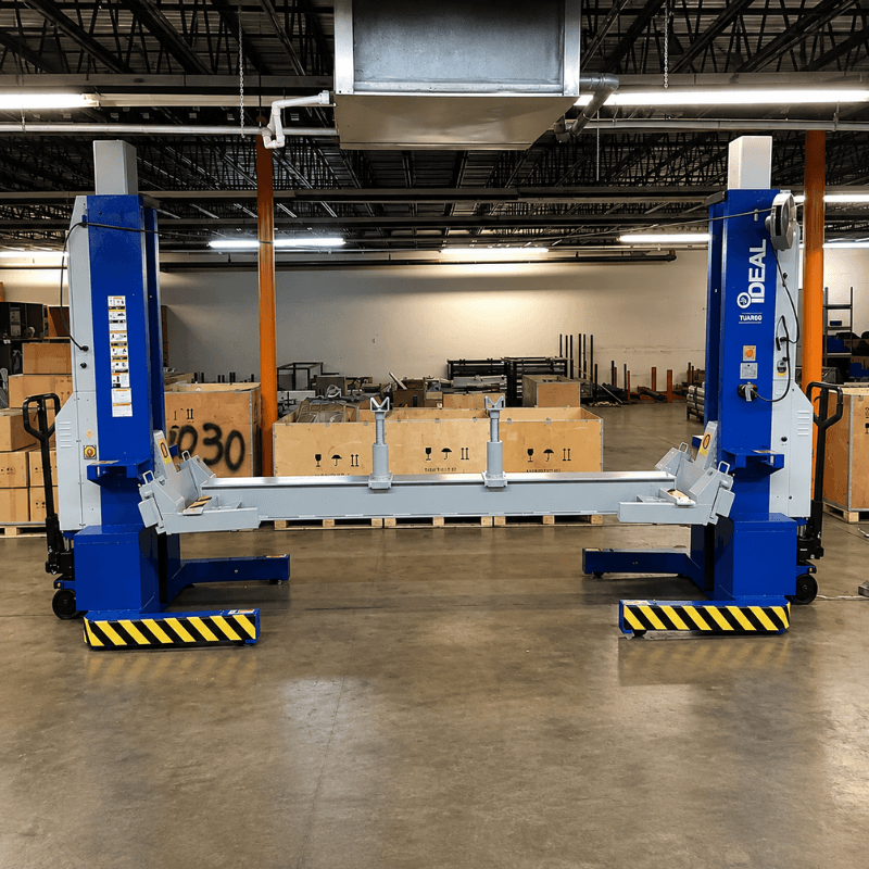 Ideal MSC18KX-CRSBM Cross Beam Side View with Mobile Column Lift