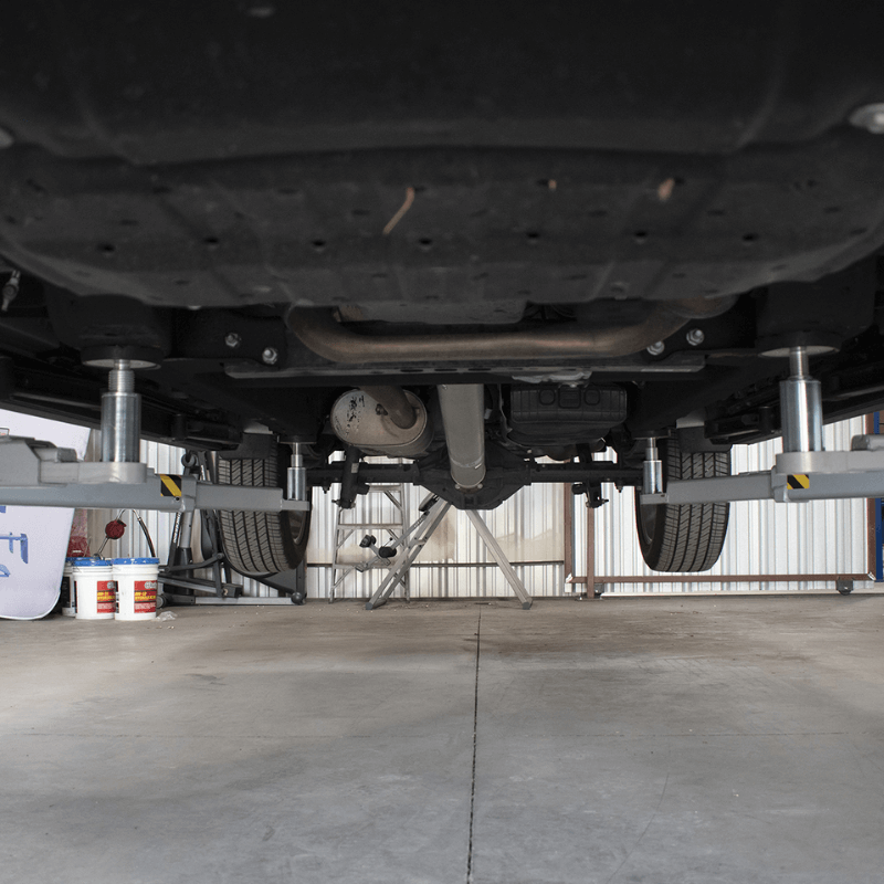 Ideal TP10KAC-DX - Under car view