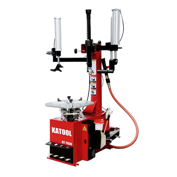 Katool KT-T830 Wheel Clamp Tire Changer Machine - Dual Assist Arms