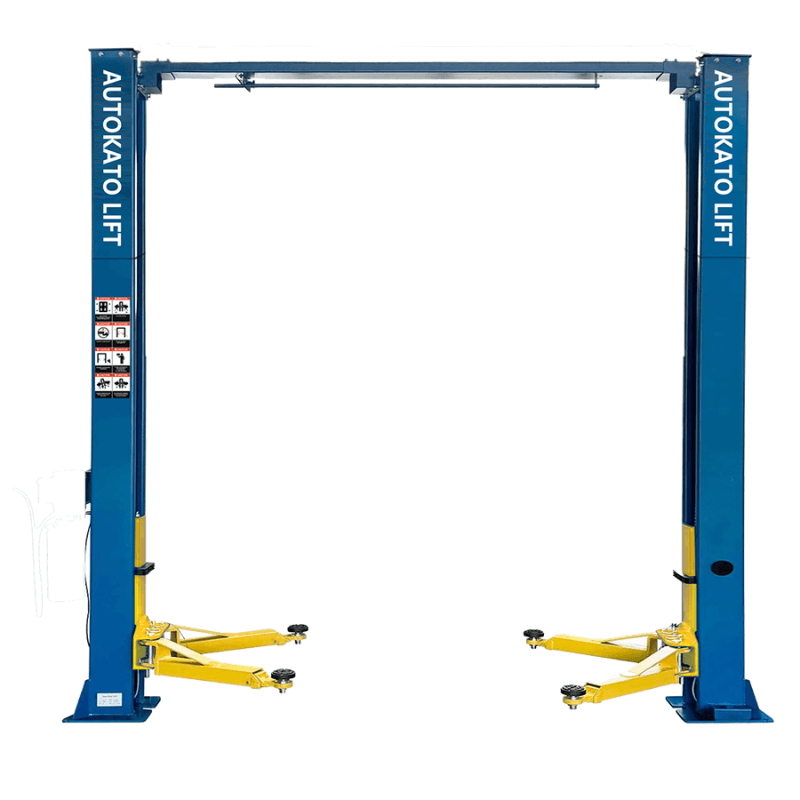 H115Z 11000 lbs Heavy Duty Two Post Lift by Katool Front View