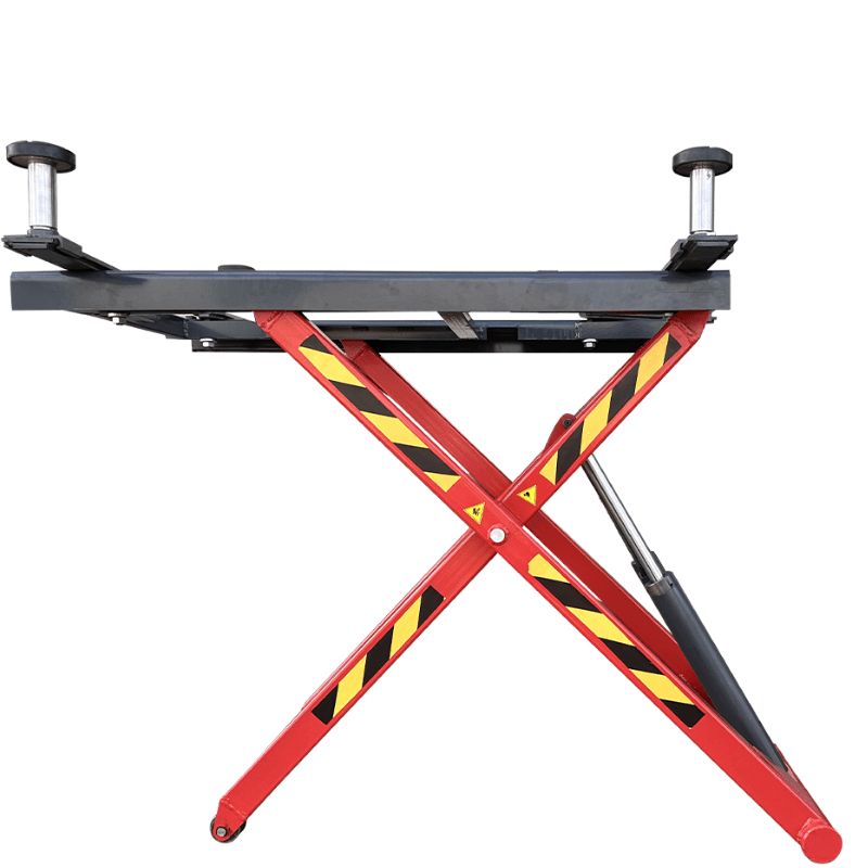 6000LB Portable Mid Rise Scissor Lift Katool AK-X66 Side View