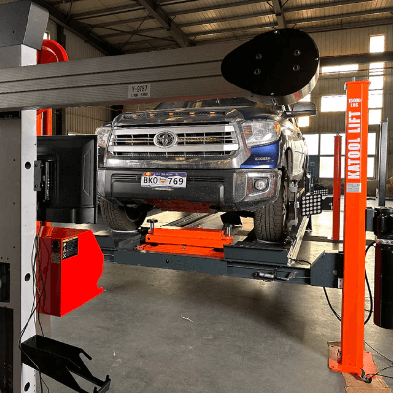 AV533 3D Wheel Alignment Machine by Katool  Back View