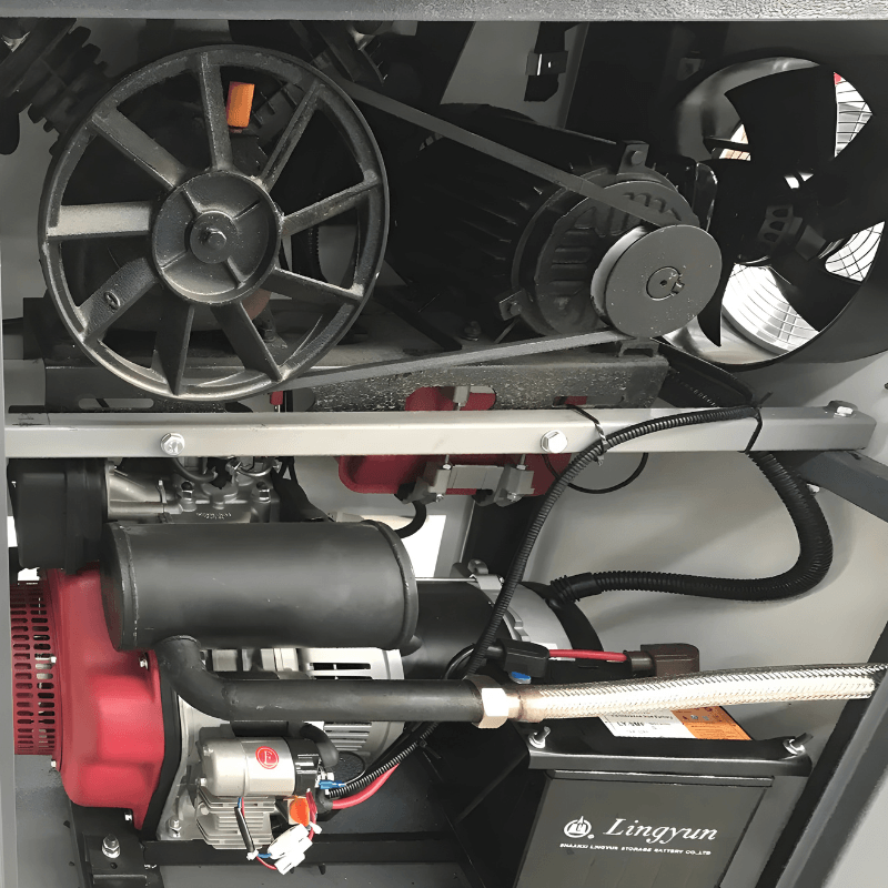 Katool KT-308 Mobile Tire Changer Motor View