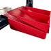  KT-4H120X 12,000 lbs Heavy Duty 4 Post Lift Folded Ramps View
