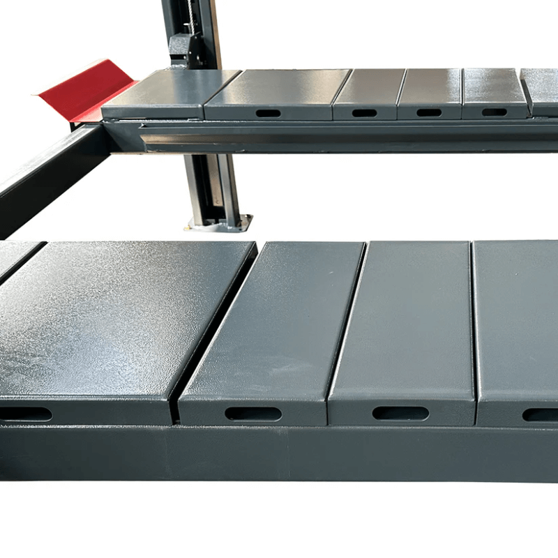 KT-4H120X 12,000 lbs Heavy Duty 4 Post Lift Ramps Views with removable plates