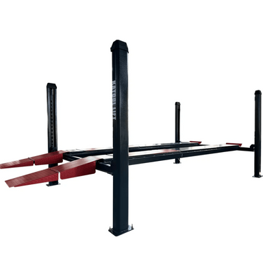 Katool KT-4H120X 12,000 lbs Heavy Duty 4 Post Lift Side View 