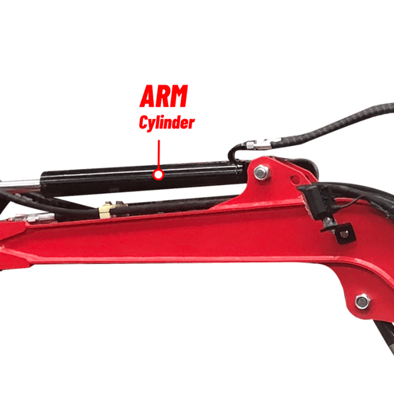 Katool KT-EX20 Mini Excavator ƒ?? Crawler Digger Cylinder Arm View