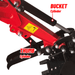 Katool KT-EX20 Mini Excavator ƒ?? Crawler Digger with Mechanical Thumb & B&S Gas Engine - Hydraulic