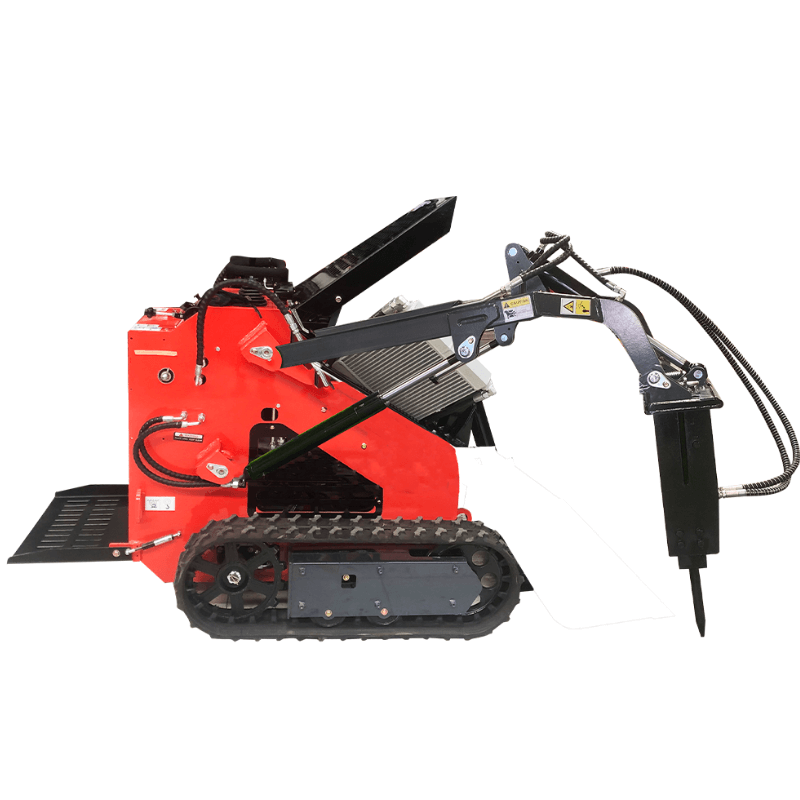 Katool KT-SK26-B, 23 HP Mini Skid Steer Track Loader - 837 lbs Lifting Capacity