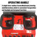 Katool KT-SK26-W 23 HP RATO Mini Skid Steer Track Loader - Handle View