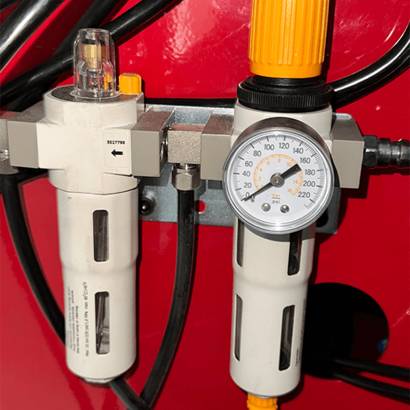 Katool KT-T855 Vertical Press Tire Changer Machine Pressure Tank View