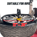 KT-T880 Tire Changer Rim Dimension View