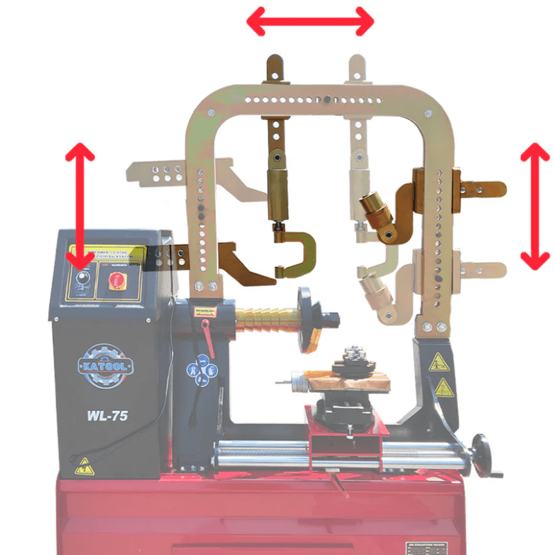 Katool KT-WL75 Panel and Parts View